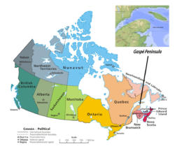 01 Political map of Canada